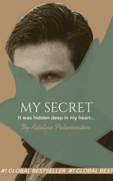 man, story, psychology, My Secret Book Cover Template