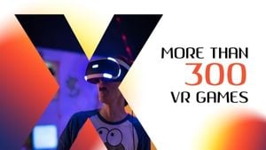 令人兴奋的VR游戏Youtube频道艺术 Youtube频道封面