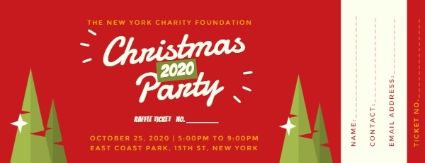 Christmas Party Ticket