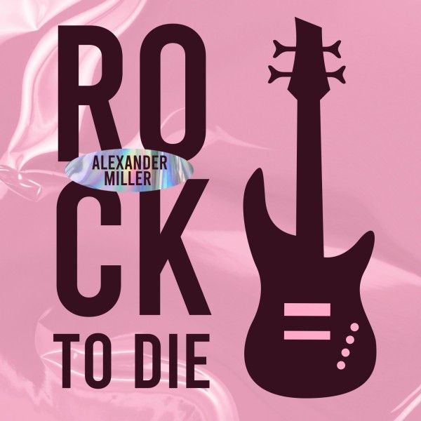 Pink Guitar Rock Music Album Album Cover