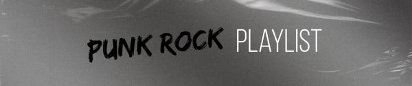 Gray Punk Playlist Rock Soundcloud Banner