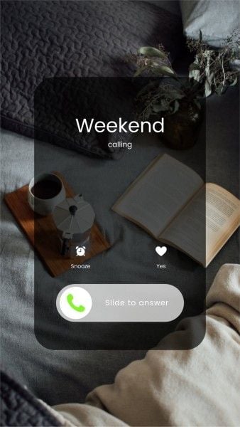 social media, player, mood, Calling  Instagram Story Template