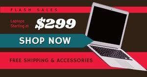 Laptop Promotion Facebook Ad Medium