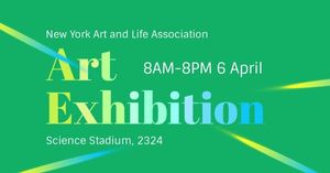Green Art Exhibition Facebook Event Cover