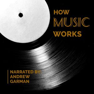 disc, disk, album, Black How Music Works Podcast Cover Template