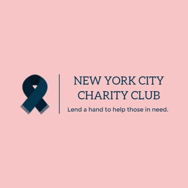 non-profit, love, vector, Charity Club Logo Template