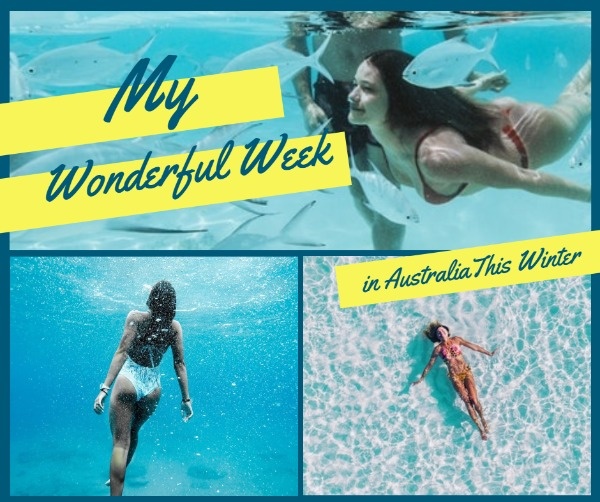 Travel Blog Wonderful Week Facebook Post