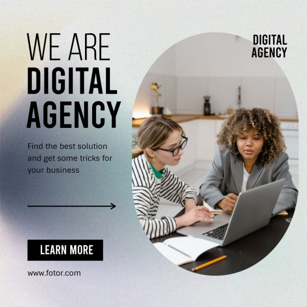 Gradient Digital Marketing Agency Instagram Post