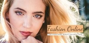 Orange Fashionista Beauty Site Website