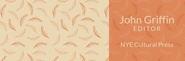 editor, author, write, Yellow Leaves Press Profile Banner Twitter Cover Template