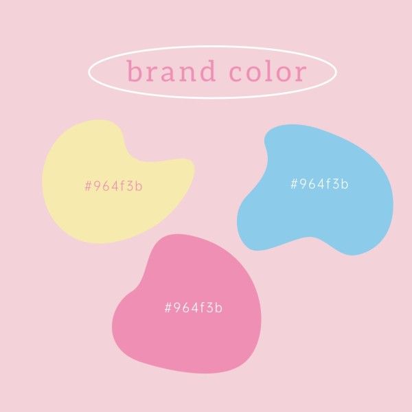 粉红色品牌建筑颜色 Instagram帖子