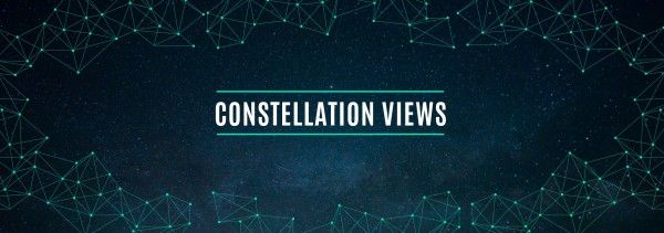 constellation, design, stars, Black Sky Tumblr Banner Template