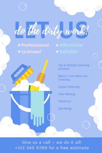 Cleaning Company Pinterest Post