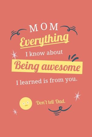 mother's day, mothers day, love, Best Mom Quote Pinterest Post Template