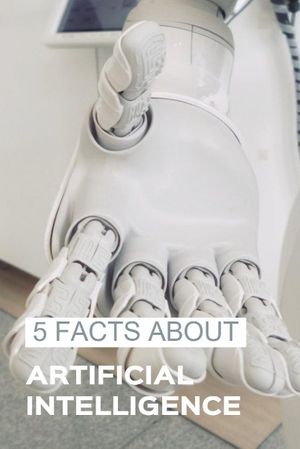 banner, technology, tech, Artificial Intelligence Pinterest Post Template