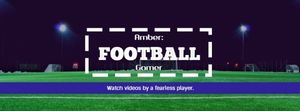 sport, exercise, soccer, Football Video Game Facebook Cover Template