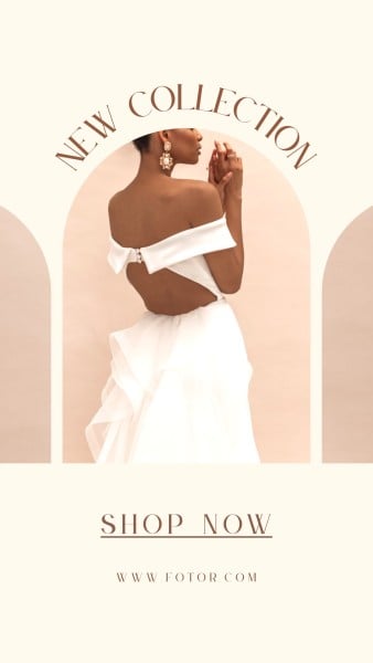 Beige Minimal Fashion New Collection