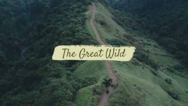 tour, journey, scenery, Green Mountain Wild Travel Youtube Channel Art Template