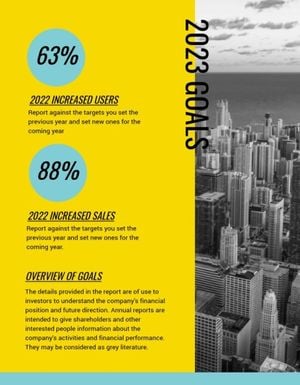 business, company, firm, Green And Yellow Architecture Corporate Annual Report Template