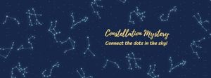 star, sign, universe, Constellation Mystery Facebook Cover Template
