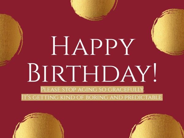 happy birthday, greeting, wishing, Golden 60th Birthday Party Card Template