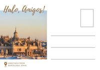スペイン旅行写真 ポストカード