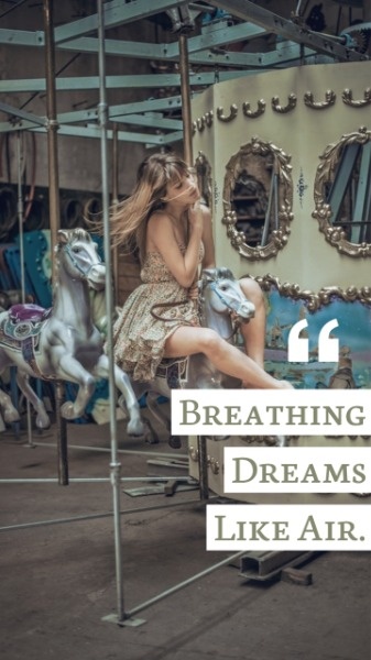 Breathing Dream Like Air Mobile Wallpaper