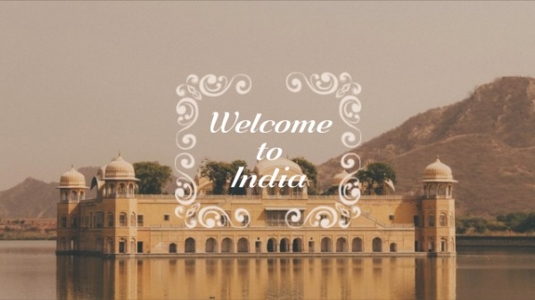 Yellow Building Travel India Youtube Channel Art Youtube Channel Art