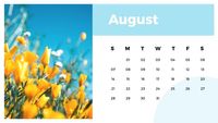 Color Flower Plant Calendar 2022 Calendar