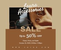 accessories, fashion, discount, Accessory Sales Large Rectangle Template