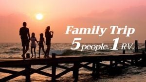 Family Trip Vlog Youtube Thumbnail