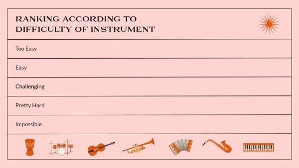 Pink Illustration Instruments Tier List YouTubeサムネイル