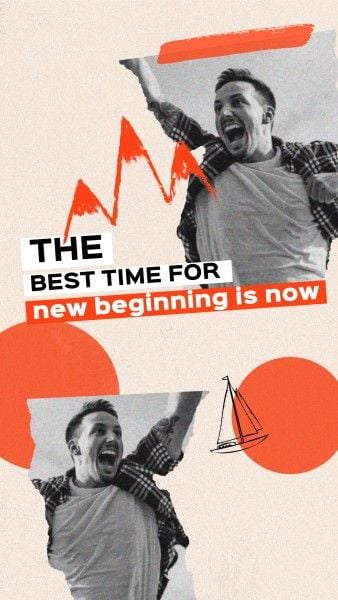 begin, new life, lifestyle, Crazy Party Tonight  Instagram Story Template