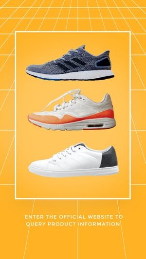 Yellow Special Sports Shoes Sale Instagram Story
