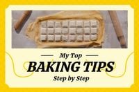 instruction, life, classic, Yellow Cooking Skill And Baking Tips Blog Title Template