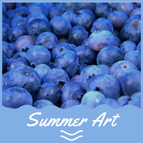 Summer Art Instagram Post