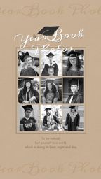 yearbook, graduation, student, Created By The Fotor Team Template