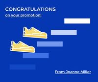 congratulations, sales, sale, Blue Background Of Business Promotion Facebook Post Template