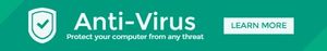 アンチウイルスソフトウェアバナー広告 モバイルリーダーバナー