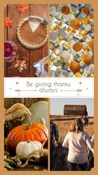 thanksgiving, collage, family, Created By The Fotor Team Template