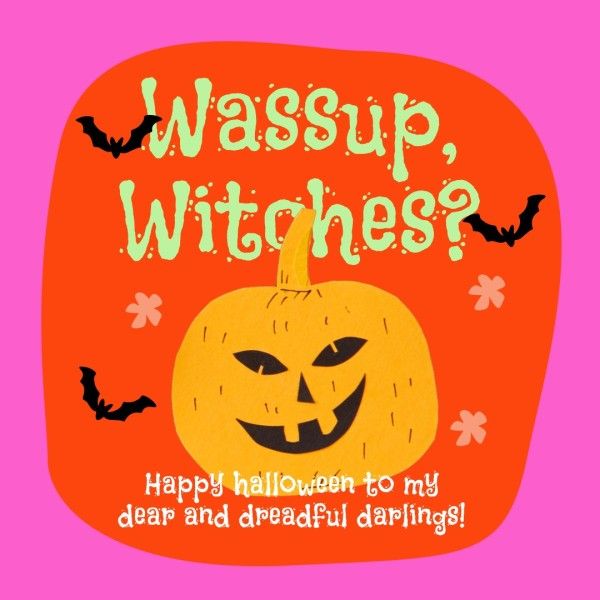 Creepy Happy Halloween Social Media Story Instagram Post