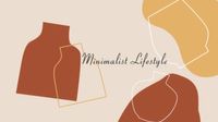 Simple Lifestyle Youtube Channel Art