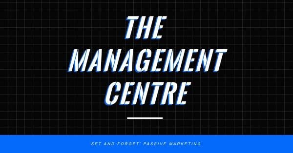  modern,  business,  marketing approach, Simple Black Management Center Facebook App Ad Template