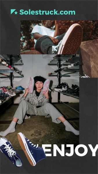 帆布鞋街文化时尚品牌营销 Instagram快拍