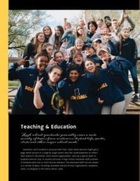 class, school, student, Yellow Yearbook Template