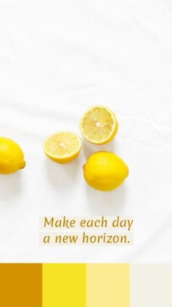 White And Yellow Lemon Wallpaper Mobile Wallpaper