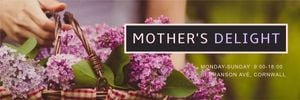 greeting, celebration, plant, Delight Mother's Day Twitter Cover Template