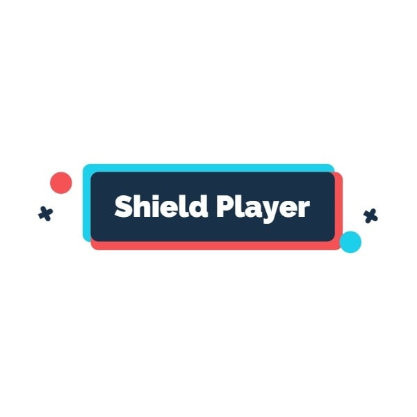 Cool Game Player Logo Logo