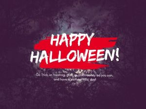 holiday, festival, celebration, Red And Black Halloween Card Template