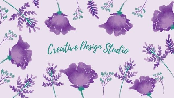 event, life, wishes, Artistic Purple Flower Banner Youtube Channel Art Template